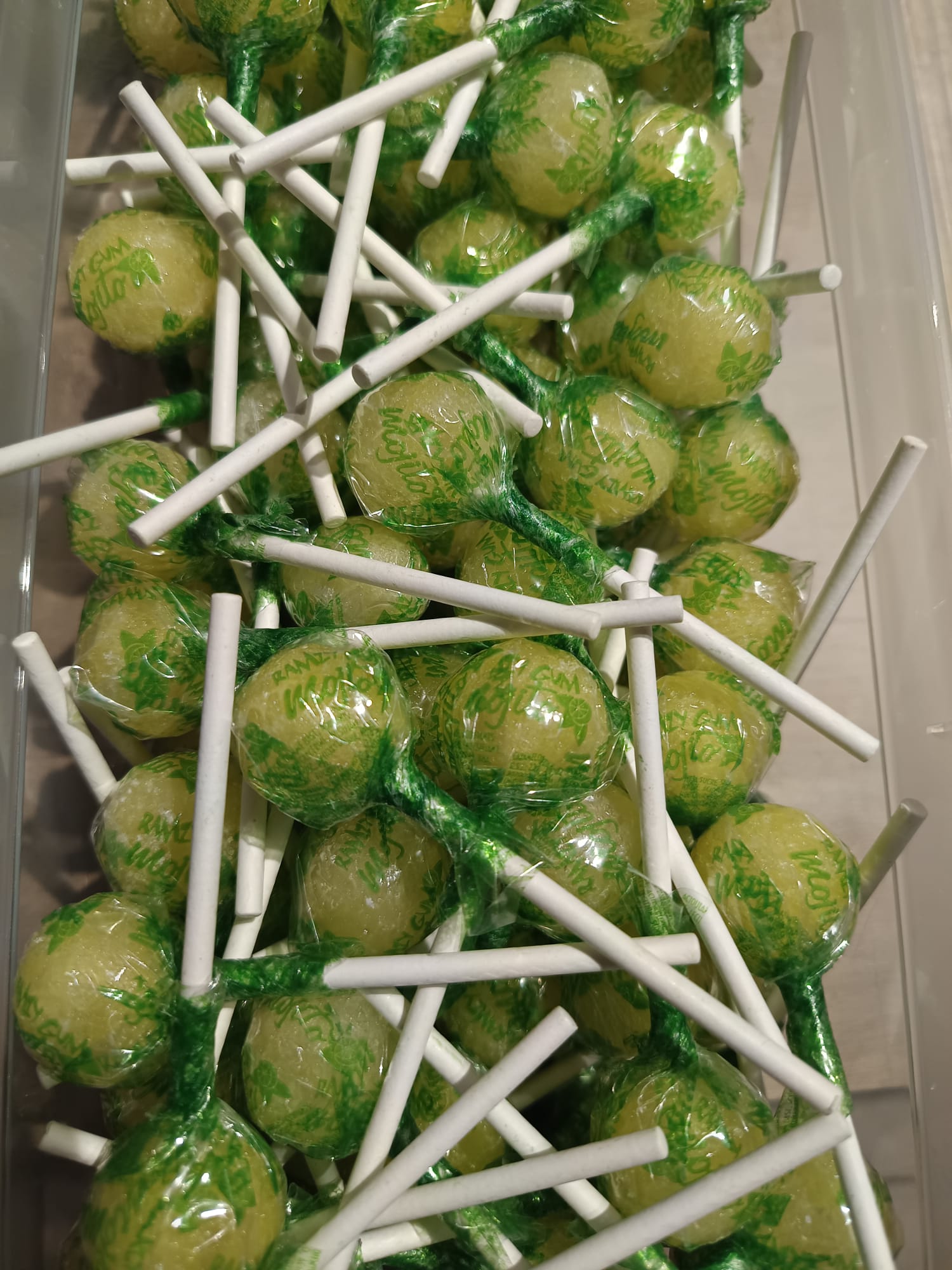 Sucette Fizzy Gum Mojito Halal à l'unité